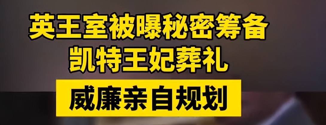 英国王室秘密给凯特王妃筹备葬礼！还是由威廉王子牵头（组图） - 7