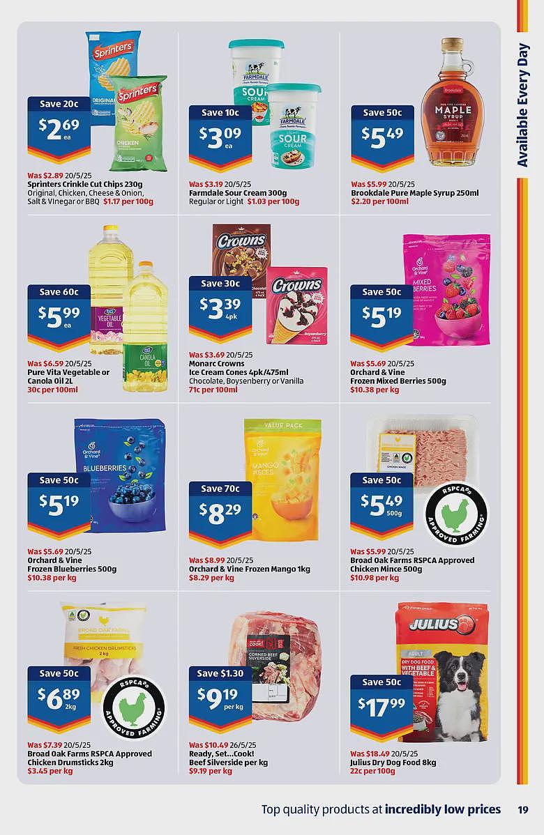 本周最新!澳洲各大超商特价商品一网打尽,大批好物骨折破半价!Woolworths、Coles、Aldi、UMall…(组图) - 116