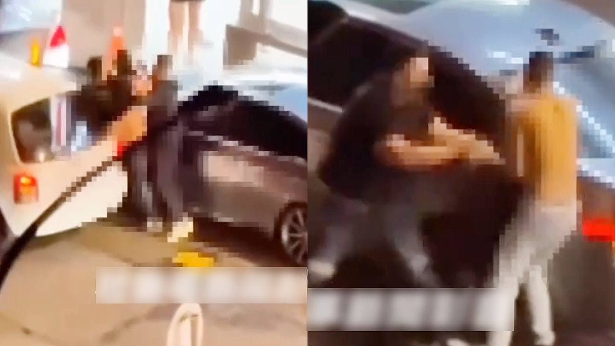 台湾“当街掳人”吓傻路人，21岁青年众目睽睽下遭3恶煞强拖上车（组图） - 1