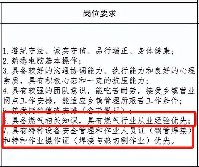 燃气公司拟招北大文科生当抄表维修工：进来后会调岗（组图） - 3
