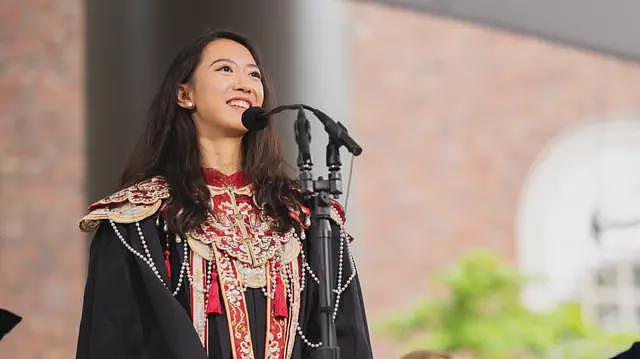 “我感受到了现实” 蒋雨融哈佛演讲风波的前前后后（组图） - 1