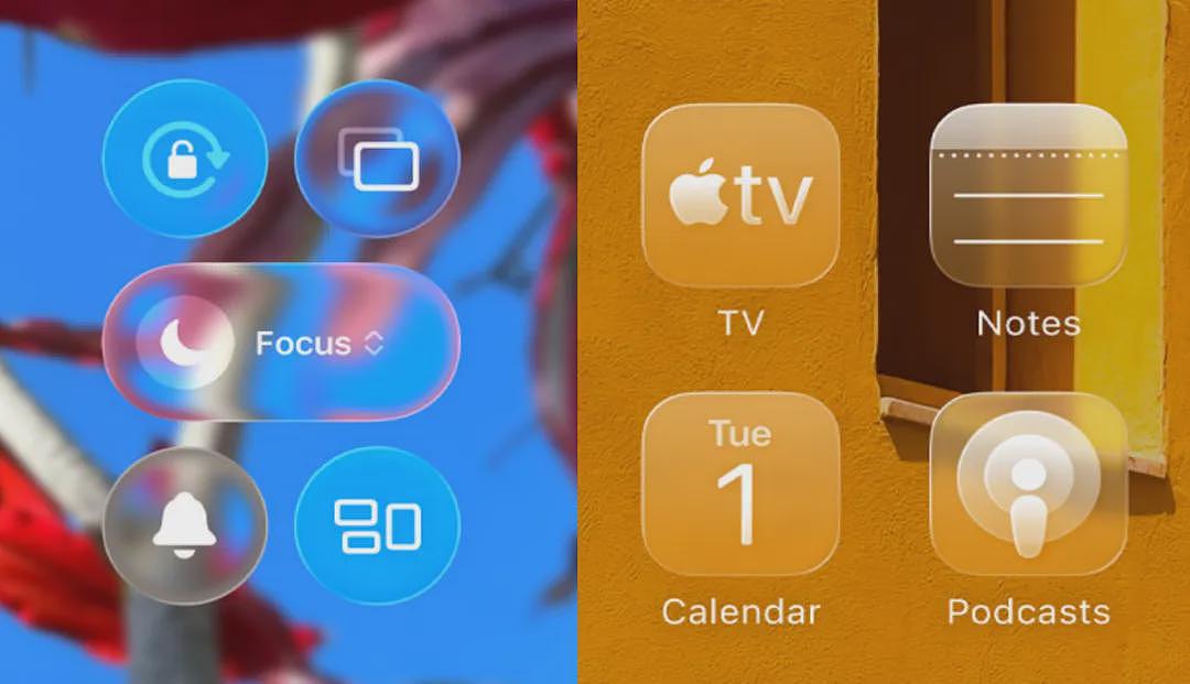 “iOS26丑”上热搜!苹果界面“大变脸”:“液态玻璃”来了,网友吵翻(组图) - 4