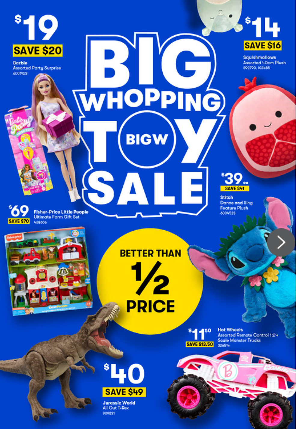 【Big W】玩具大促开始(组图) - 1