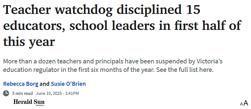 澳媒曝光！Haileybury等学校15名教师被停职（组图） - 1