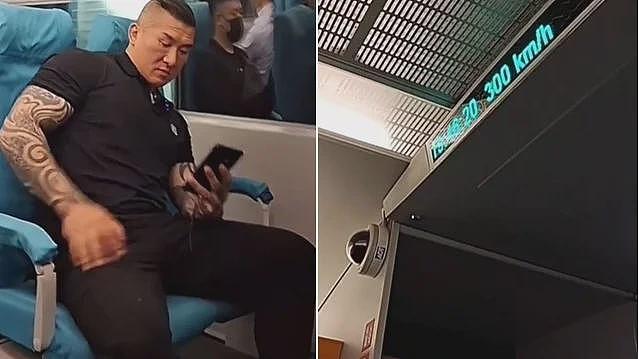 时速飙到300公里，台湾网红“馆长“体验上海磁悬浮列车（图） - 1