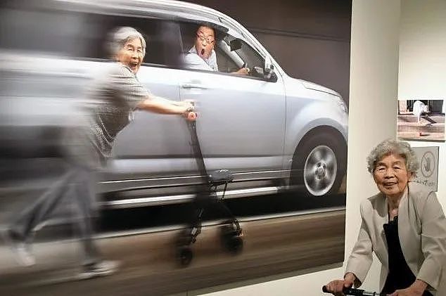 日本自拍奶奶97岁离世...72岁才学摄影，却一点不严肃！搞怪搞笑，有趣人生（组图） - 8