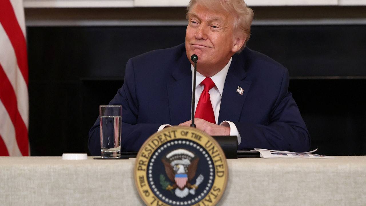 特朗普称中美协议包括美方征55%关税，美媒记者：非关税升级（组图） - 1