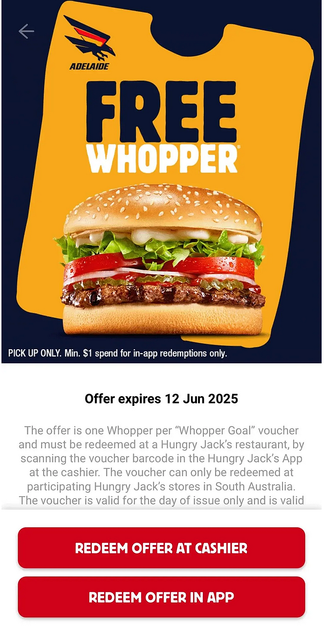 汉堡免费送！【Hungry Jack's】近期优惠集锦（组图） - 2