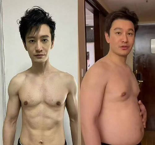 杨子与黄晓明合照认不出！被网友辣评都不像他了（组图） - 3