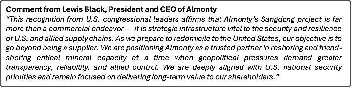 【异动股】Almonty Industries (ASX:AII)钨矿项目获美国众议院肯定 被视为供应链安全战略基础设施 - 3