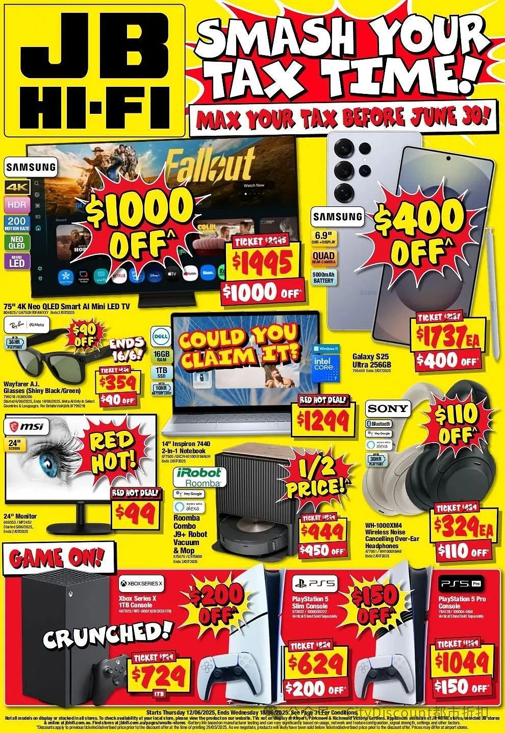 【JB Hi-Fi】6月12日至18日优惠目录(组图) - 1