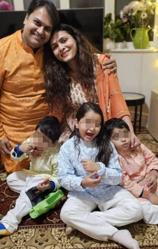 印度男子在英国打拼6年,接上妻儿去伦敦生活,一家五口遇难!最后合照让人心碎(组图) - 3