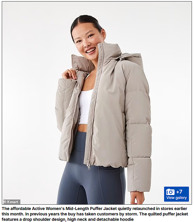 平价中的王者！Kmart $40刀羽绒成今冬最火单品！闭眼入（组图） - 3