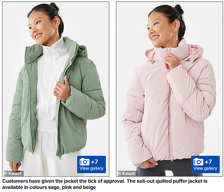 平价中的王者！Kmart $40刀羽绒成今冬最火单品！闭眼入（组图） - 4