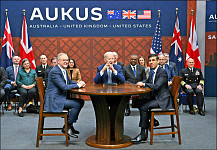 特朗普政府重审AUKUS，澳洲坚信计划如期（图）