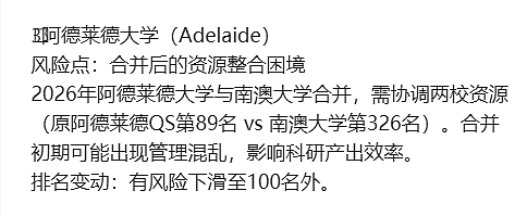 炸了！QS2026世界大学排名提前泄露？墨大前10，悉尼前15，澳洲各校集体暴涨！预测信息全在这了...（组图） - 11