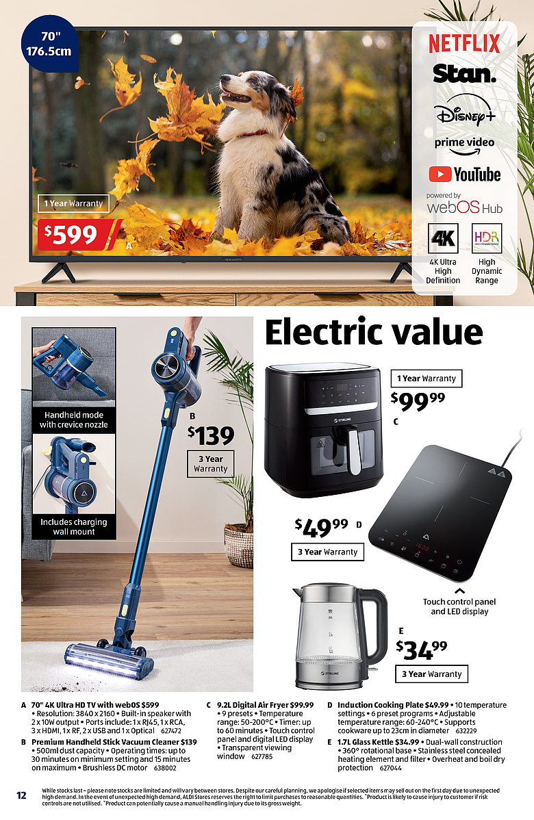 6月14日！Aldi本周六特卖品出炉！空气炸锅/烘干机好价！（组图） - 1