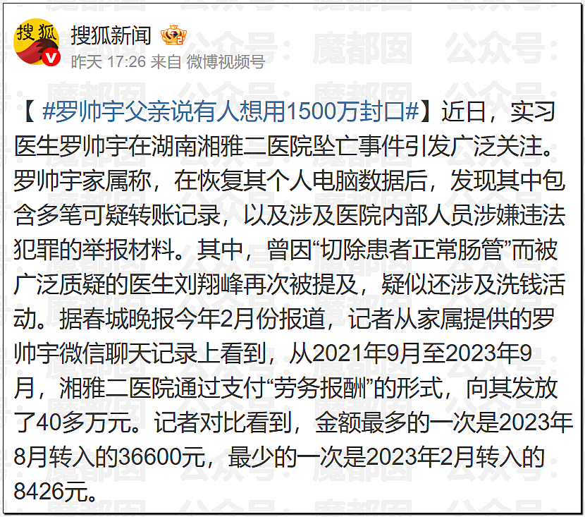 真相大白？官方通报“罗帅宇”坠亡详情，1281页材料曝光（组图） - 12
