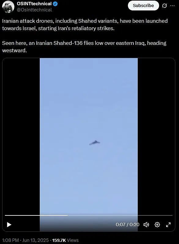 伊朗媒体称伊又击落一架以色列F-35战机！以防长警告伊朗：如果继续袭击，德黑兰将化为火海（组图） - 3