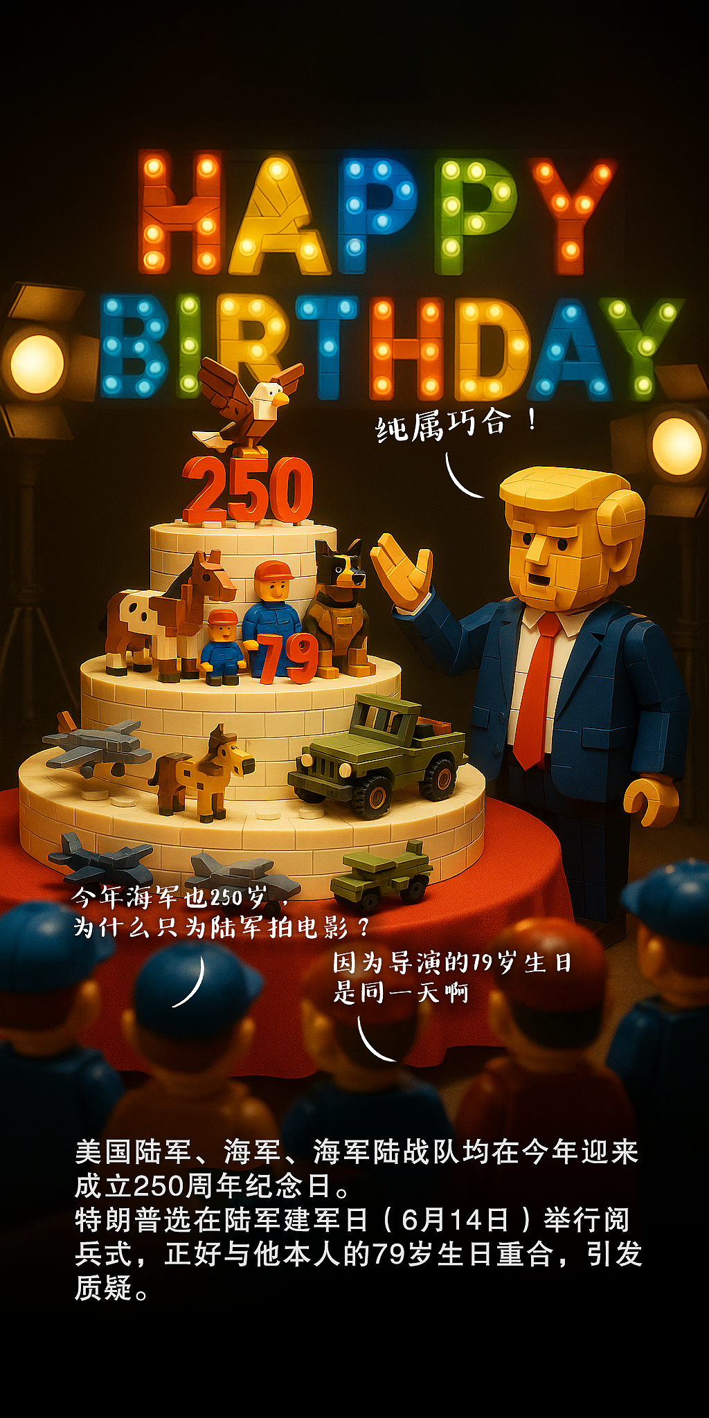 无王之日vs生日阅兵！特朗普阅兵全程回顾，亮点槽点超密集（视频/组图） - 91