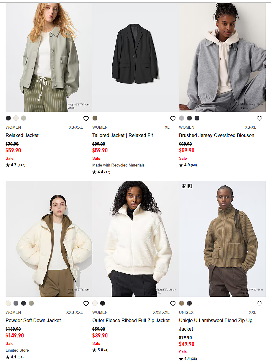 保暖要紧!【Uniqlo优衣库】澳洲财年末特卖+折上折(组图) - 1