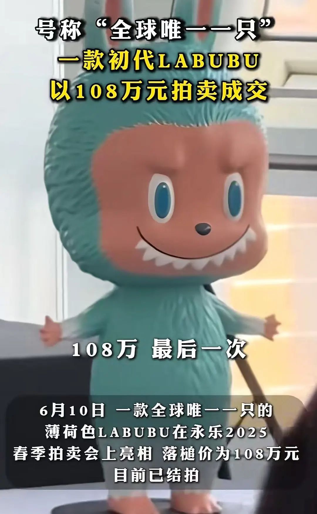 LABUBU被炒到108万，一娃难求：热闹背后，一声叹息（组图） - 19