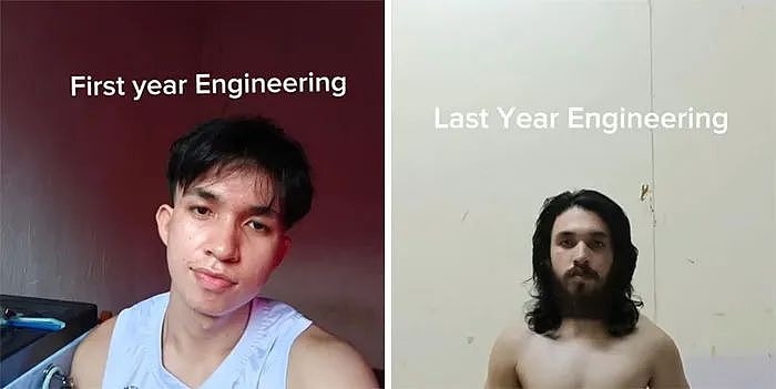 触目惊心！美国工科生们晒出自己入学前后对比照！大家笑着笑着就哭了（组图） - 11