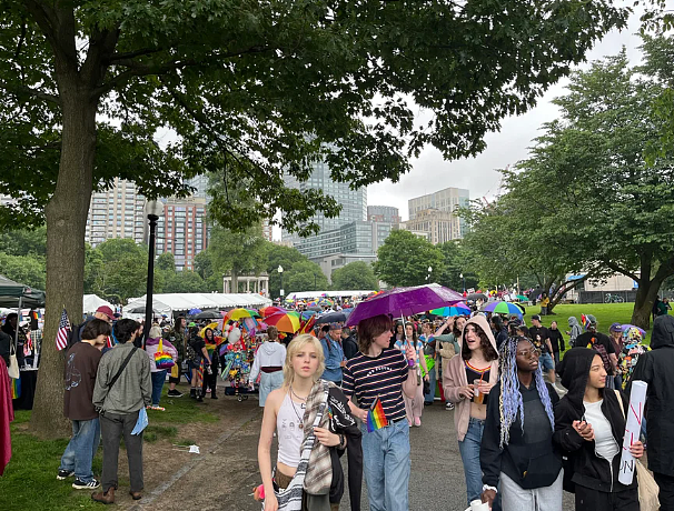 波士顿超100万人聚集！声势浩大，密密麻麻都是人！民众：“我们是因为麻州有 ICE才出来的”（组图） - 5