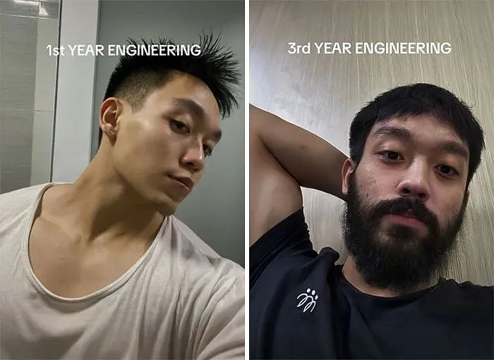 触目惊心！美国工科生们晒出自己入学前后对比照！大家笑着笑着就哭了（组图） - 13