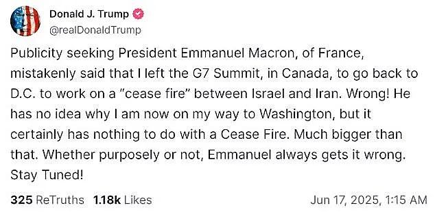 这届G7太抓马，英首相为特朗普弯腰、马克龙被怼懵、意女总理白眼翻到飞（组图） - 16