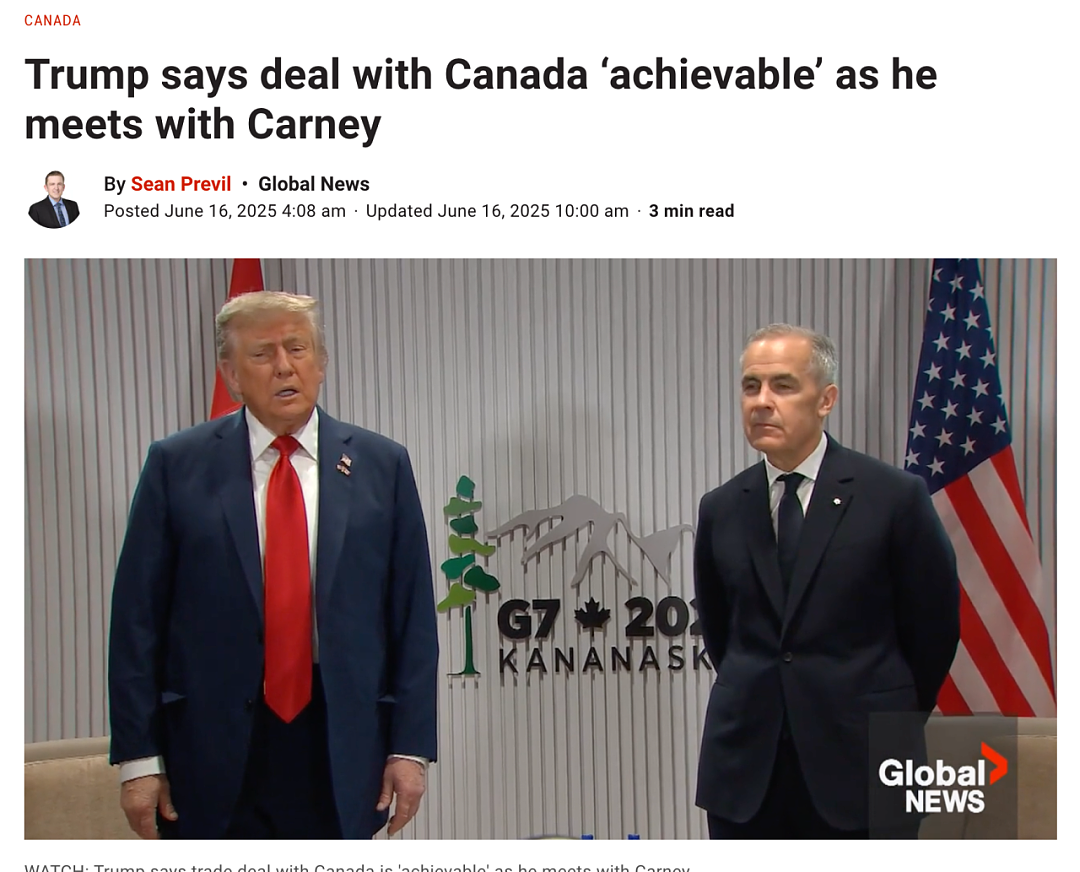 G7峰会场外游行实拍!卡尔加里封路示威, 特朗普和卡尼聊成了这样,加股狂涨(组图) - 11