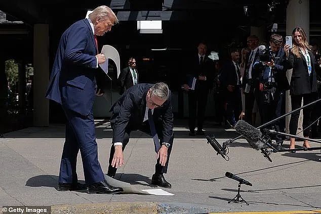 这届G7太抓马，英首相为特朗普弯腰、马克龙被怼懵、意女总理白眼翻到飞（组图） - 9