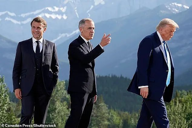 这届G7太抓马，英首相为特朗普弯腰、马克龙被怼懵、意女总理白眼翻到飞（组图） - 15
