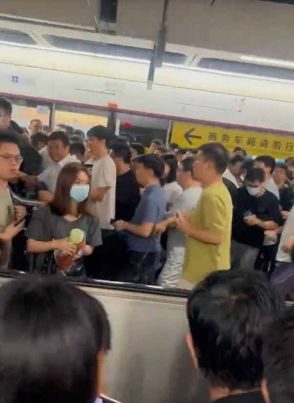 深圳地铁11号线繁忙时间故障传异响,乘客尖叫逃跑险人踩人(视频/组图) - 5