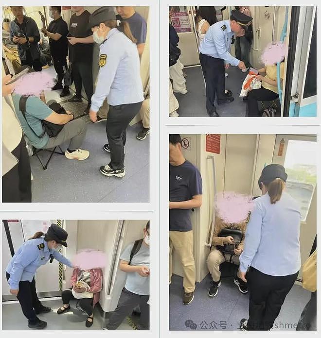 上海地铁宣布集中整治“板凳族”，有上班族称实在吃不消（组图） - 5