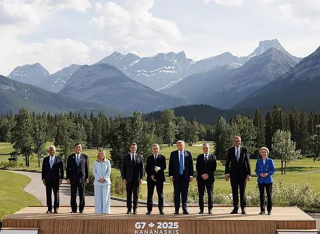 这届G7变吃瓜现场！ 意大利女总理翻白眼，英首相为特朗普折腰，马克龙破防了（组图） - 1