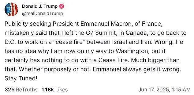这届G7变吃瓜现场！ 意大利女总理翻白眼，英首相为特朗普折腰，马克龙破防了（组图） - 11