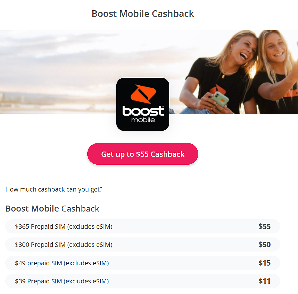 好机会！【Boost Mobile】手机预付卡财年末特卖（组图） - 2