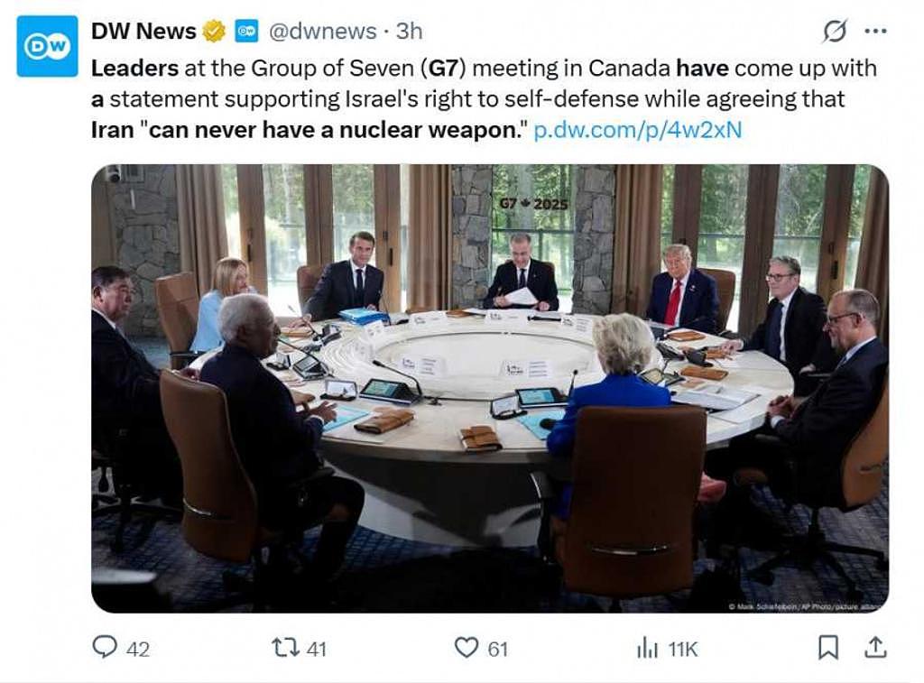 中东战火延烧！G7怒批伊朗是恐怖根源“绝不能拥有核武”（组图） - 5