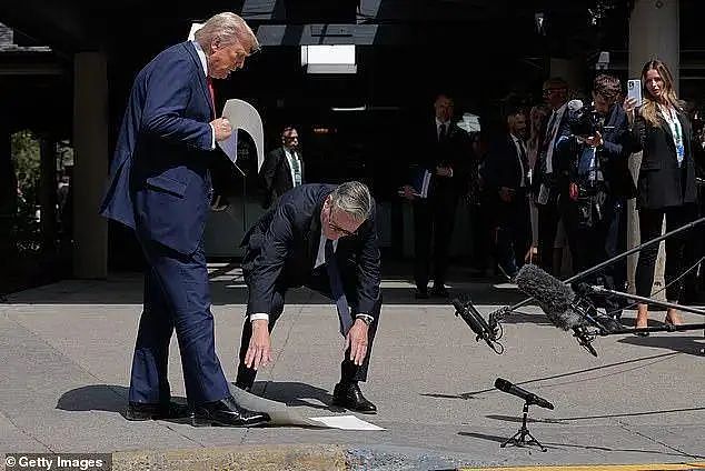 这届G7变吃瓜现场！ 意大利女总理翻白眼，英首相为特朗普折腰，马克龙破防了（组图） - 6