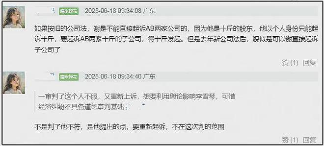 谢田飞曝李雪琴公司财务造假!疑非法转移2000万,怕案件公开审理(组图) - 7