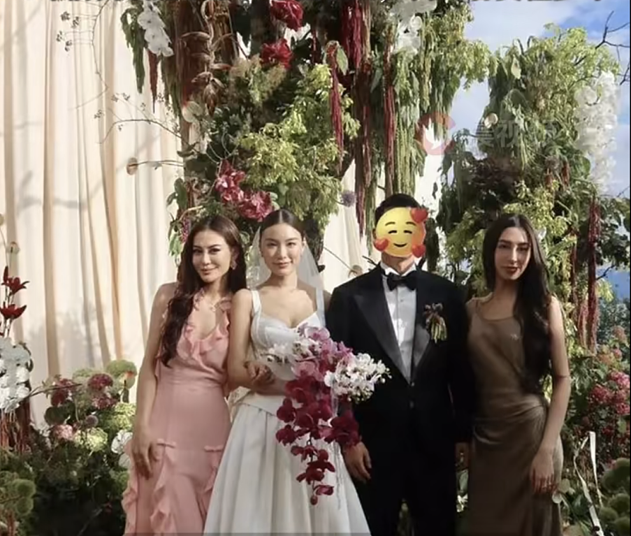 高以翔生前女友Bella在云南举行婚礼，丈夫身份神秘、全程遮脸（组图） - 1