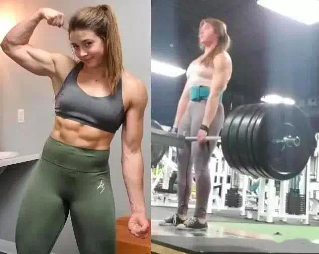 【美女】加拿大女孩展示超强深蹲姿势!各国男人惊呼:这样的女友,怕了怕了(组图) - 4
