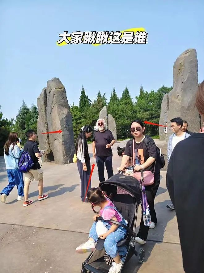 张纪中夫妇到甘肃旅游，杜星霖身材走样，生图与精修图差距大（组图） - 5