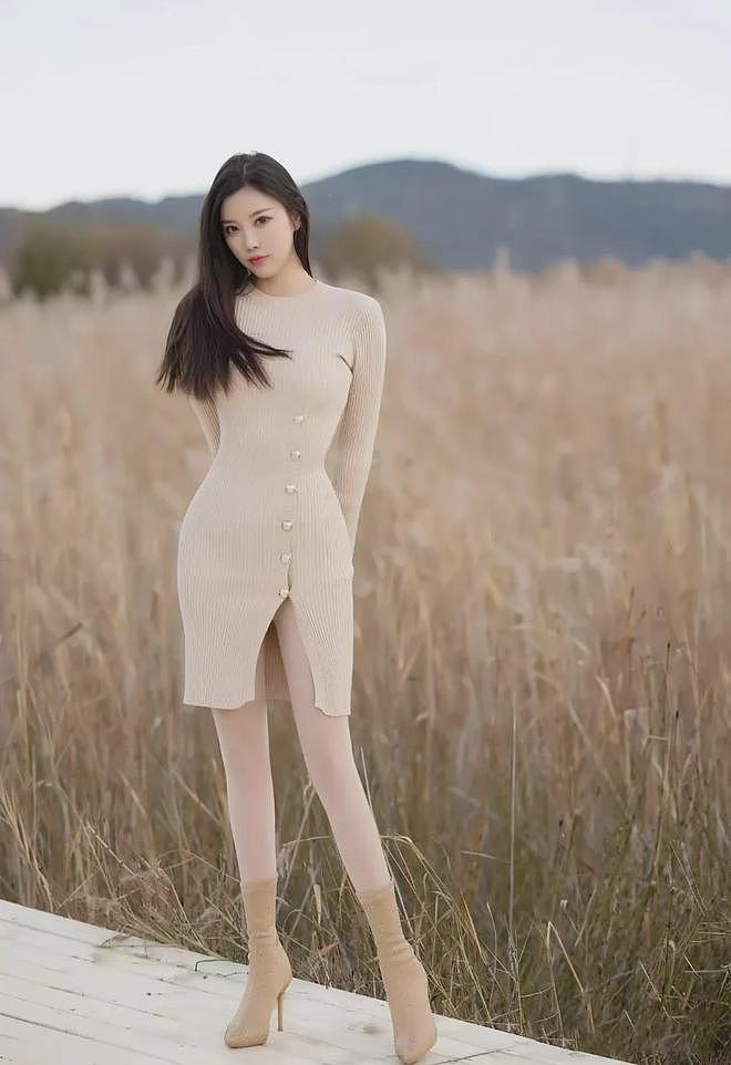 【美女】蜜桃臀、大长腿搭配肉丝+包臀裙！这身材绝了，谁能顶得住啊？（组图） - 14
