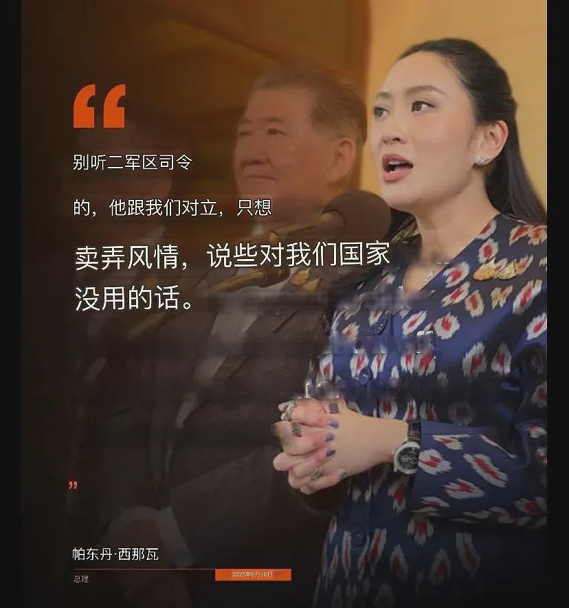 洪森曝光私人通话记录引爆泰国政坛，佩通坦因不当言论陷下台危机（组图） - 4