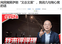 金灿荣：中国网民嘲笑伊朗“又怂又菜”（组图）