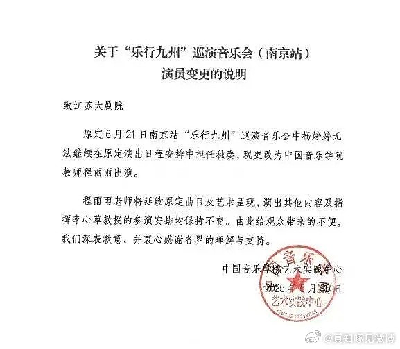 美女琵琶演奏家杨婷婷突取消演出,因药监总局一把手丈夫落马连累(组图) - 6