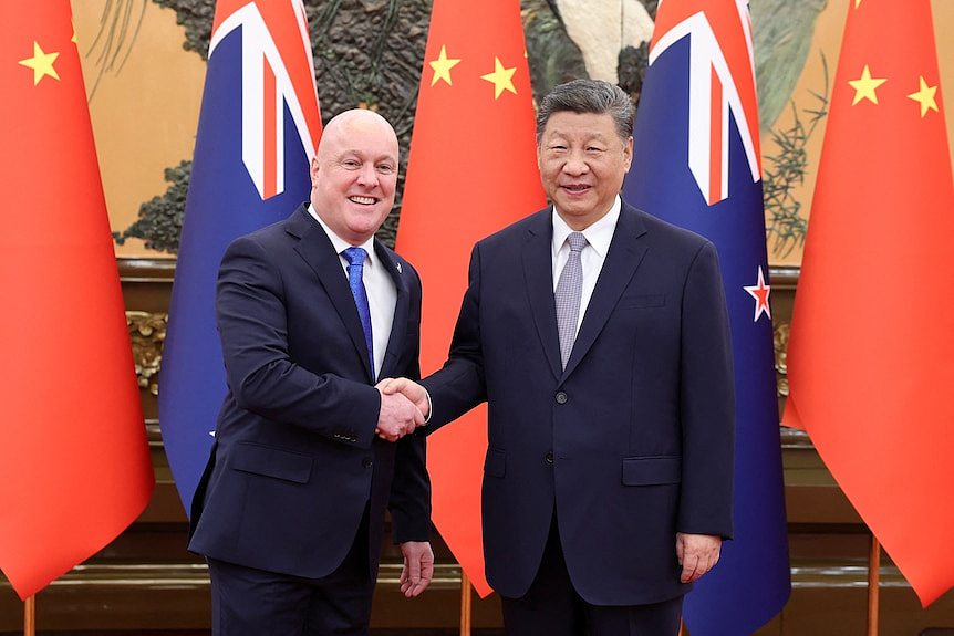 习近平与新西兰总理北京会晤，中新关系新突破，习近平称赞签证政策，期待合作新进展（图） - 1