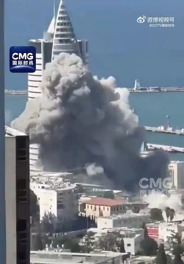 以色列海法被炸，航运巨头：暂停停靠！以要求全境民众进入避难所！美媒：伊朗高频率打击，以防空系统“不堪重负”（组图） - 2